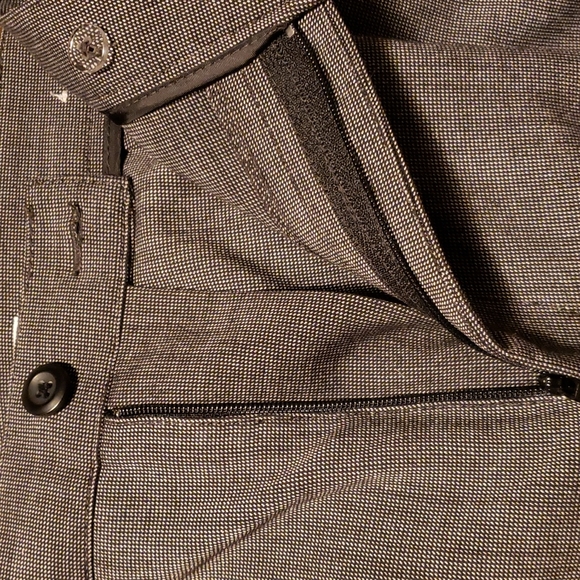 π$8 or 4/$20!Apt. 9 Gray Slight Plaid Print Dress Business Casual Pants Size 14 - Picture 4 of 7